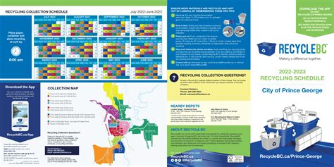 prince george garbage schedule 2023|prince george 2023 recycling schedule.